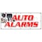 Signmission AUTO ALARMS BANNER SIGN installation power locks windows audio repairs B-120 Auto Alarms - alternate 1